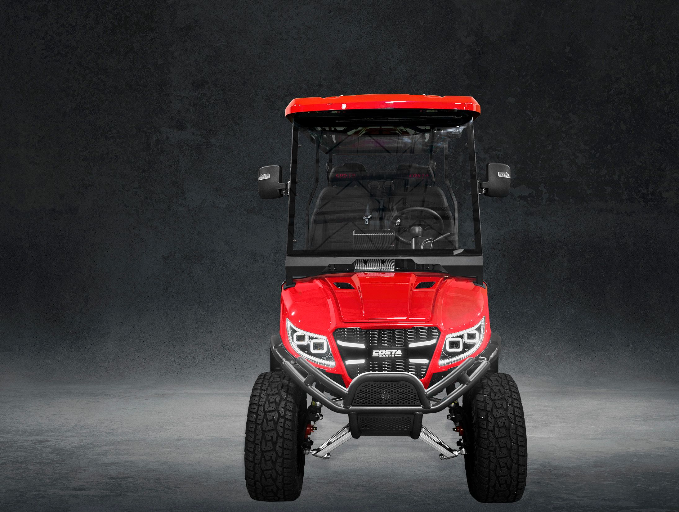 2025 Costa Carts 600L Red and Black (230ah)