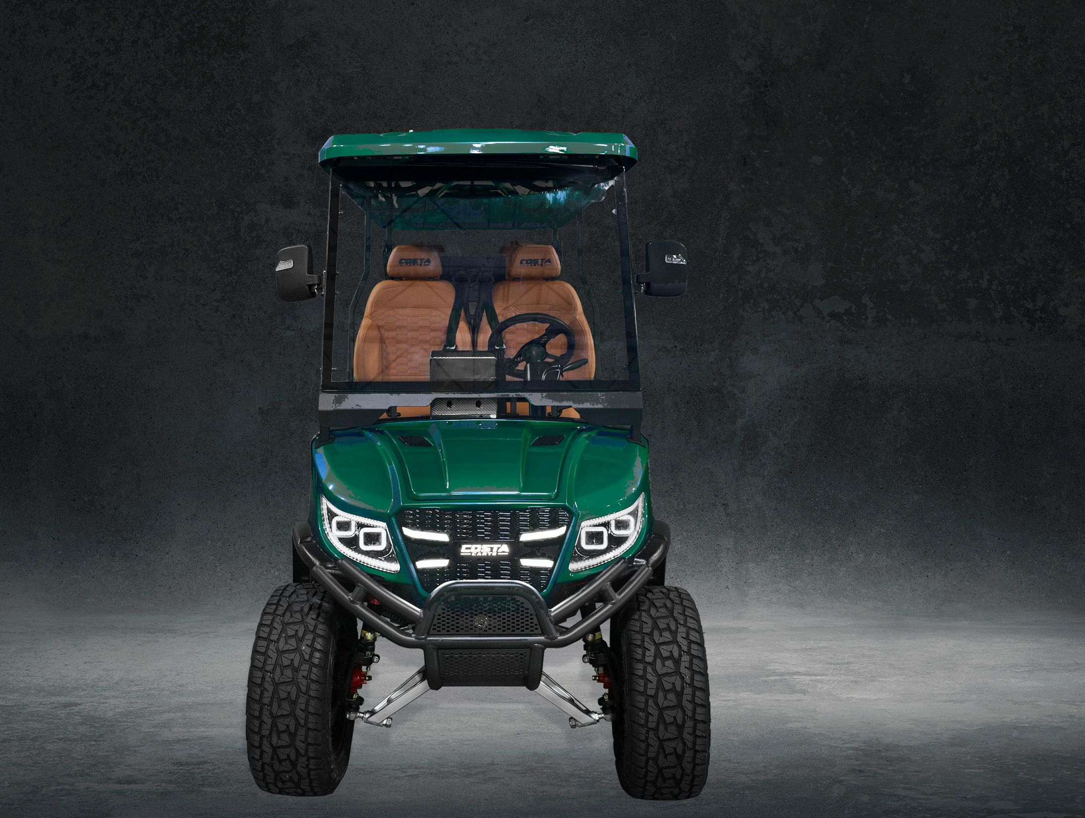 2025 Costa Carts 600L Green and Brown (150ah)