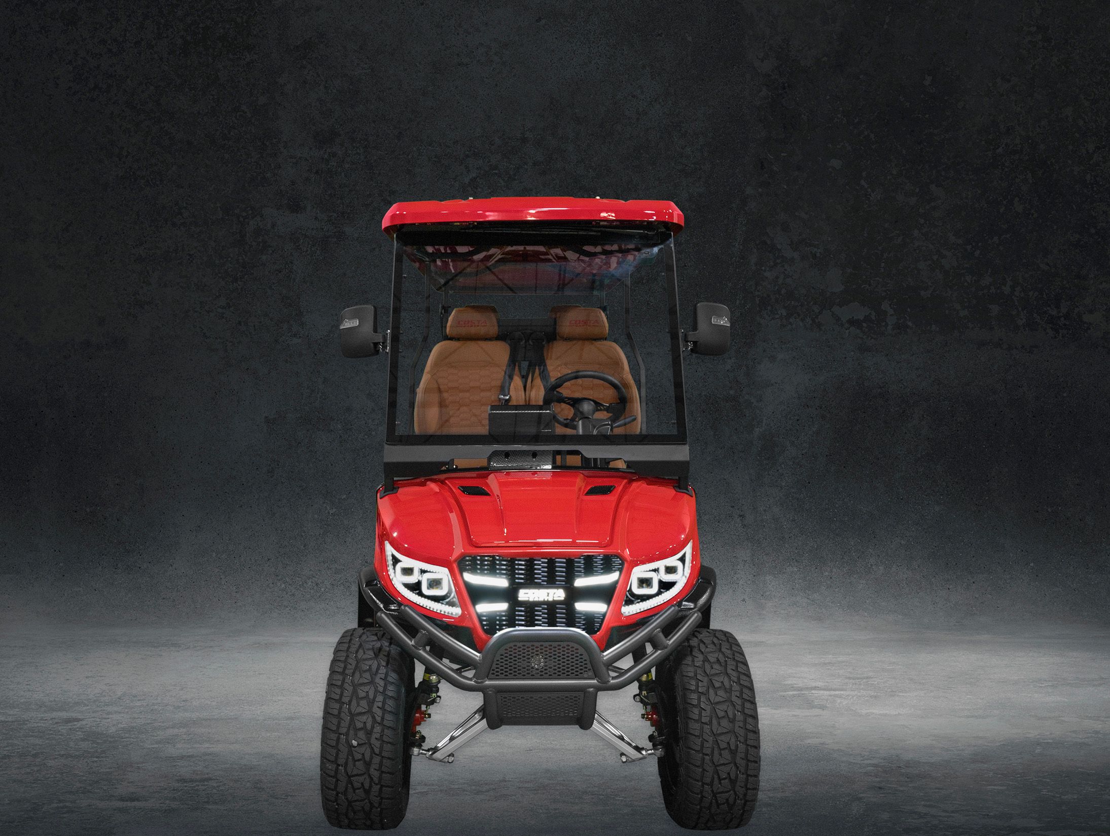 2025 Costa Carts 600S Red and Brown (105ah)