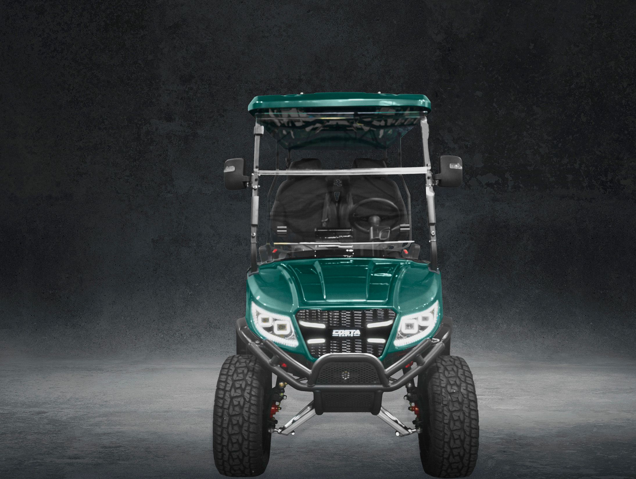 2025 Costa Carts 600S Green and Black (105ah)