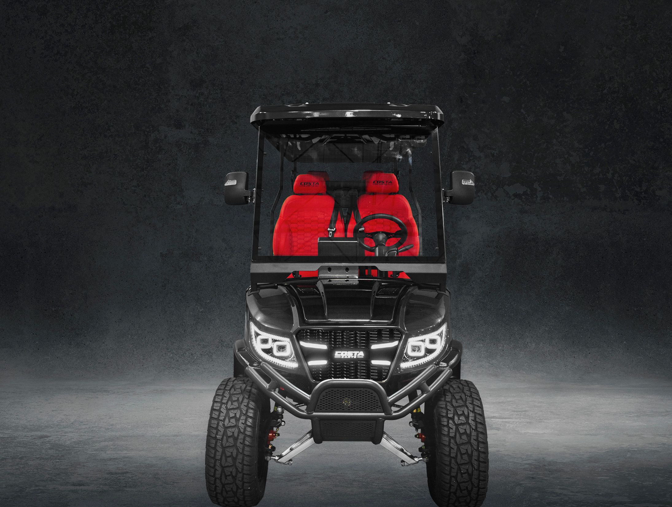 2025 Costa Carts 600L Black and Red 600L (230ah)