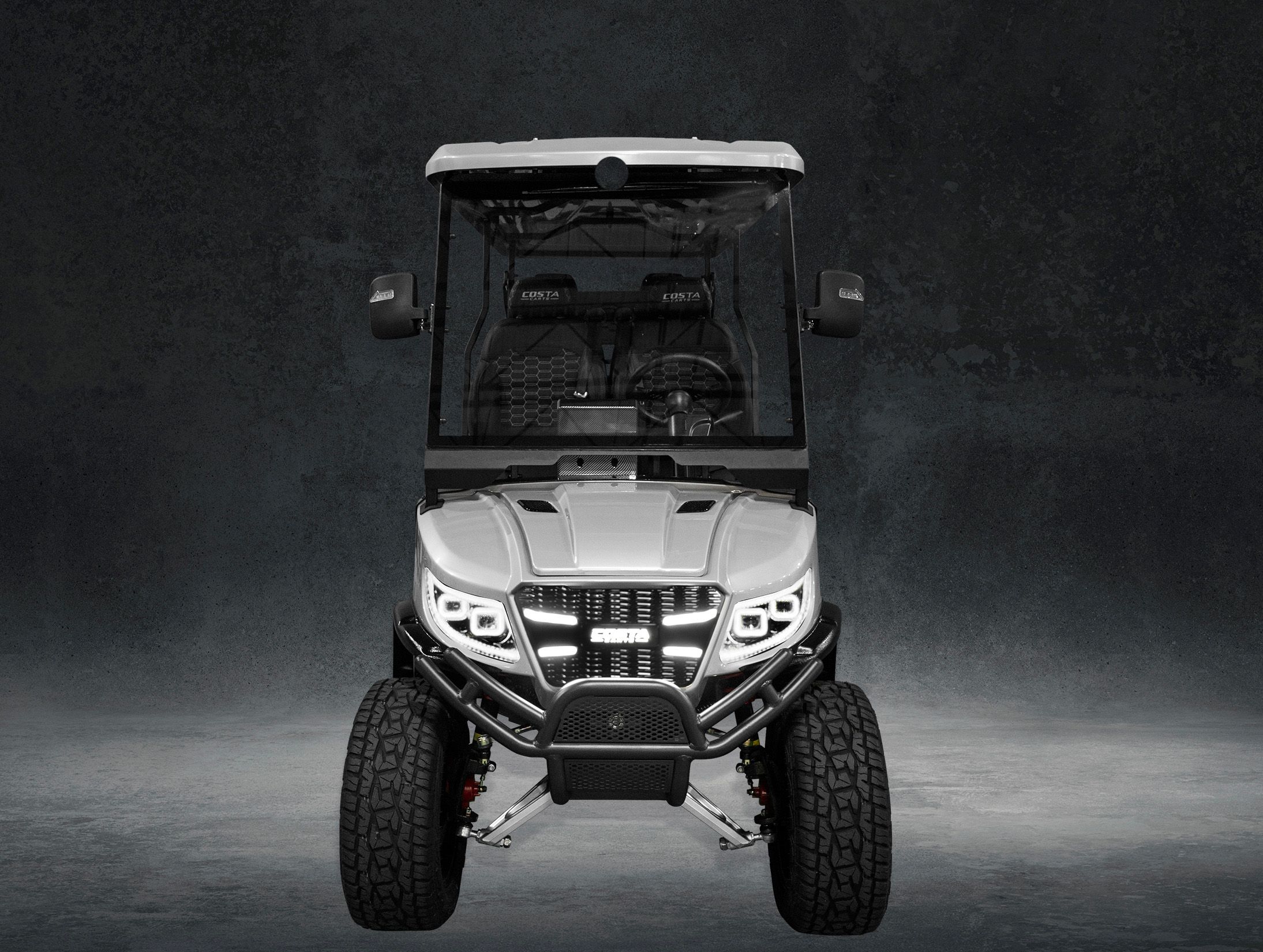 2025 Costa Carts 600L Silver and Black (230ah)